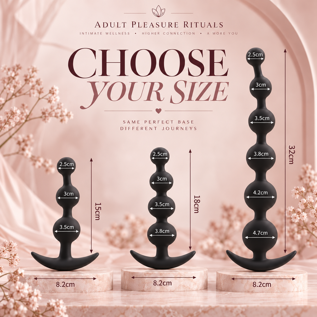 Sculpted Silicone Anal Plug