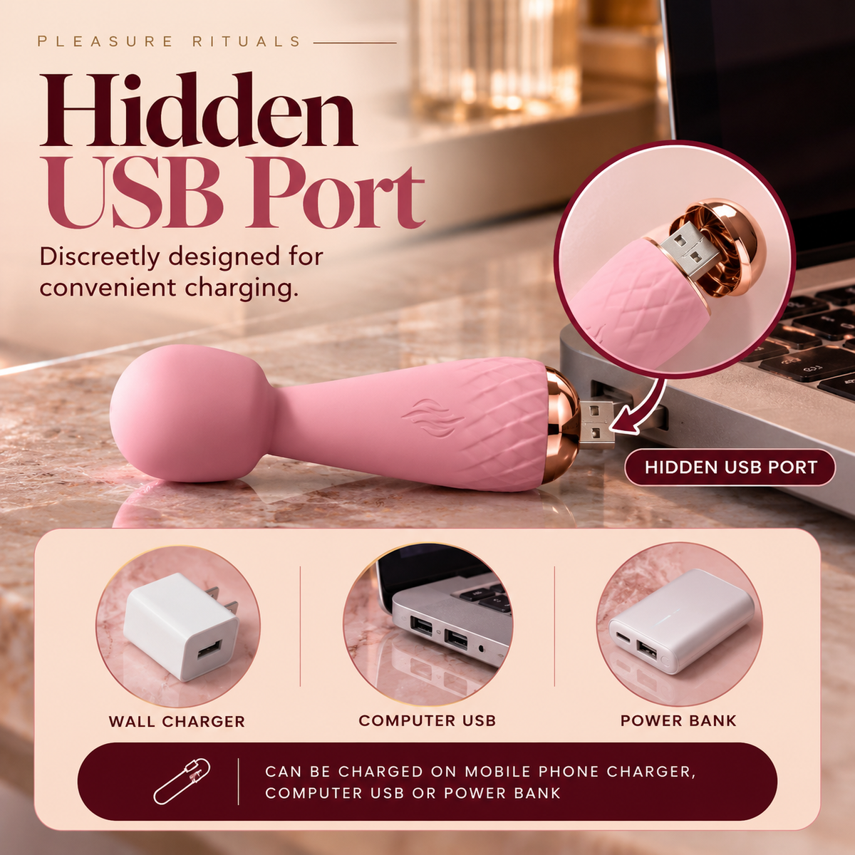 Mini Wand Vibrator