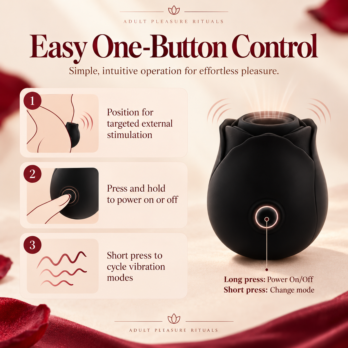 Rose Suction Stimulator