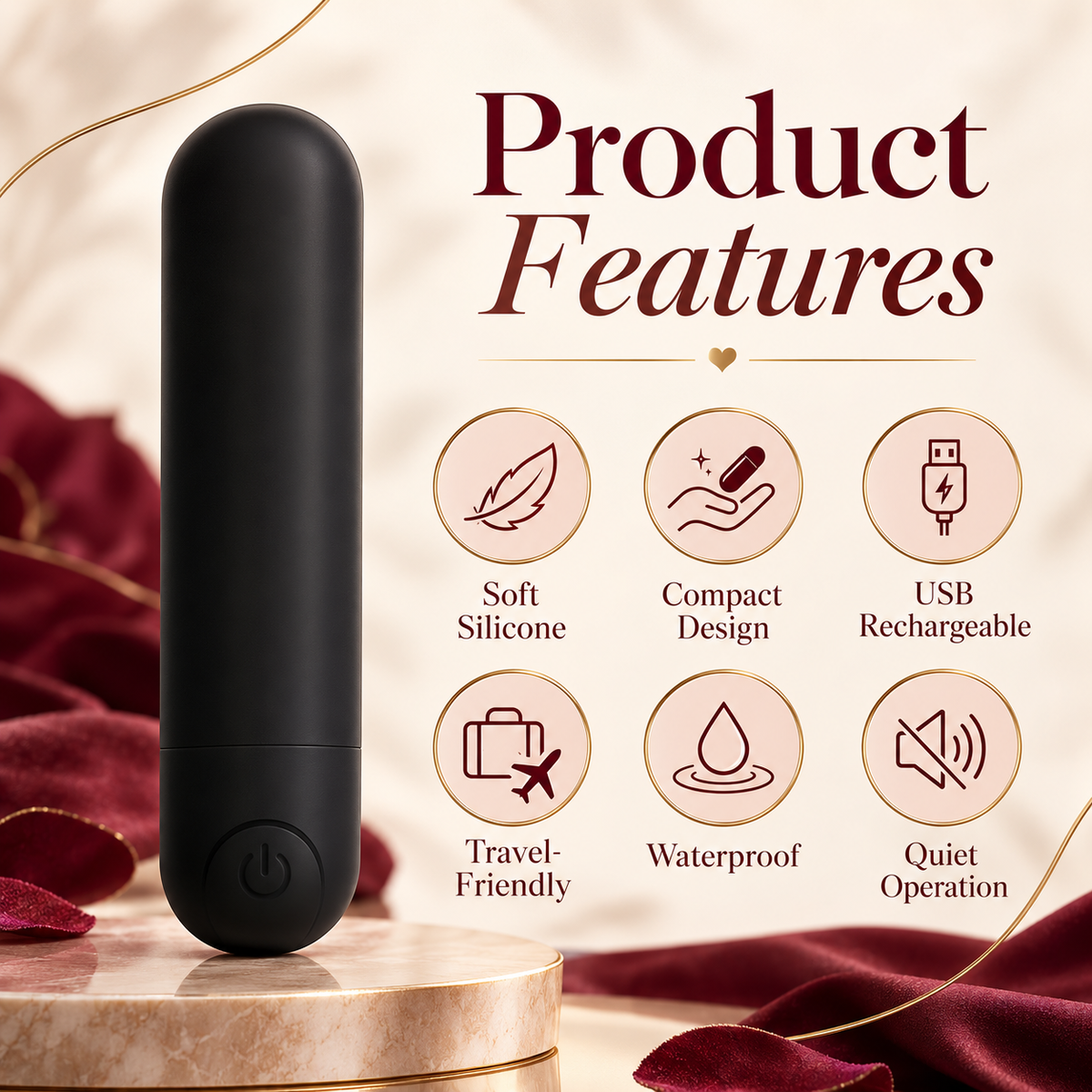Pulse Mini Bullet Vibrator