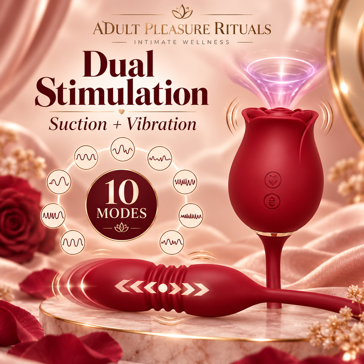 The Rose Thrusting Vibrator