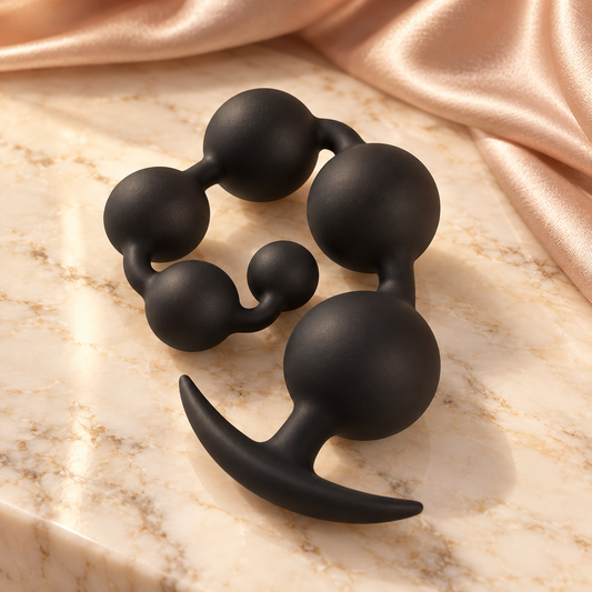 Sculpted Silicone Anal Plug