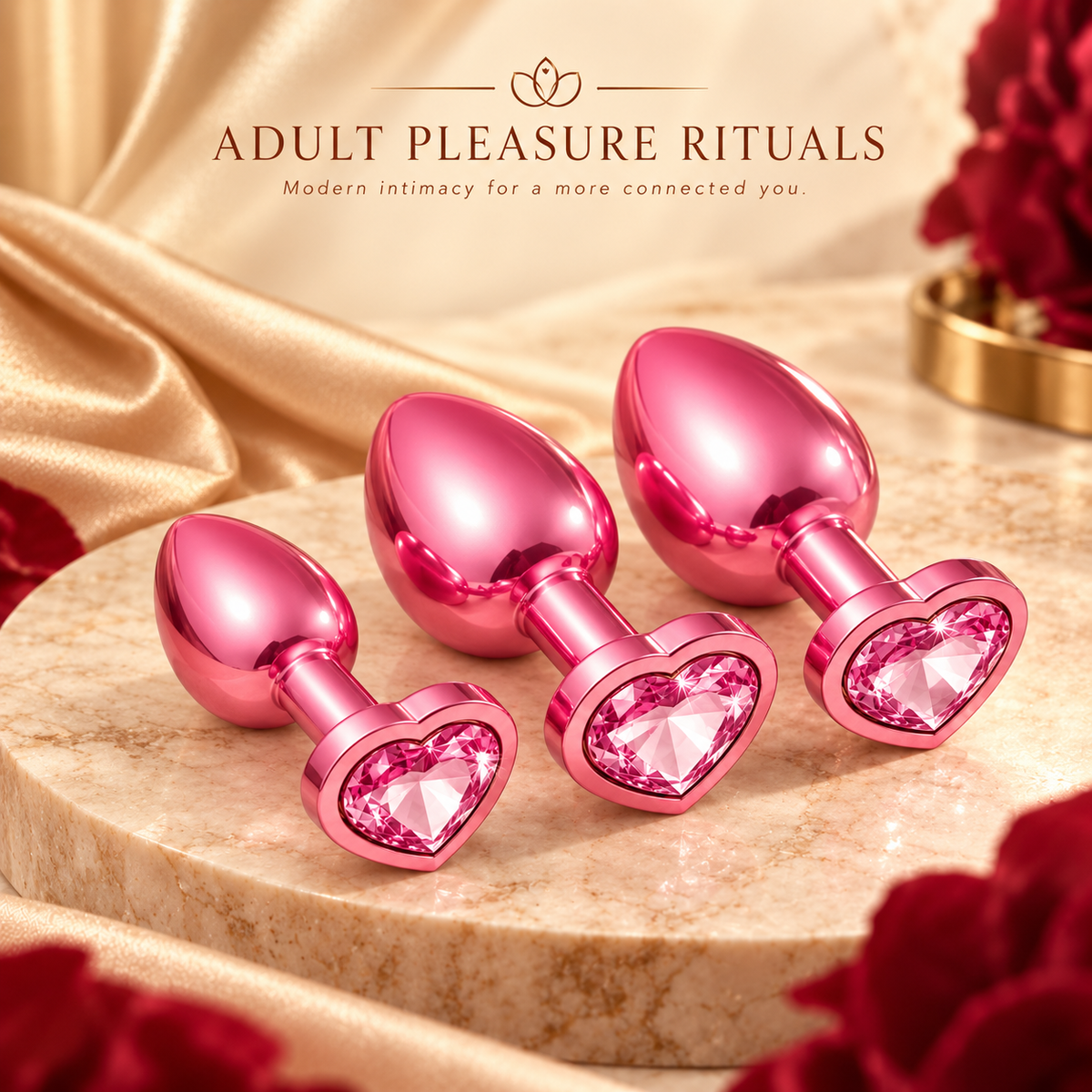 Pink Crystal Anal Plug