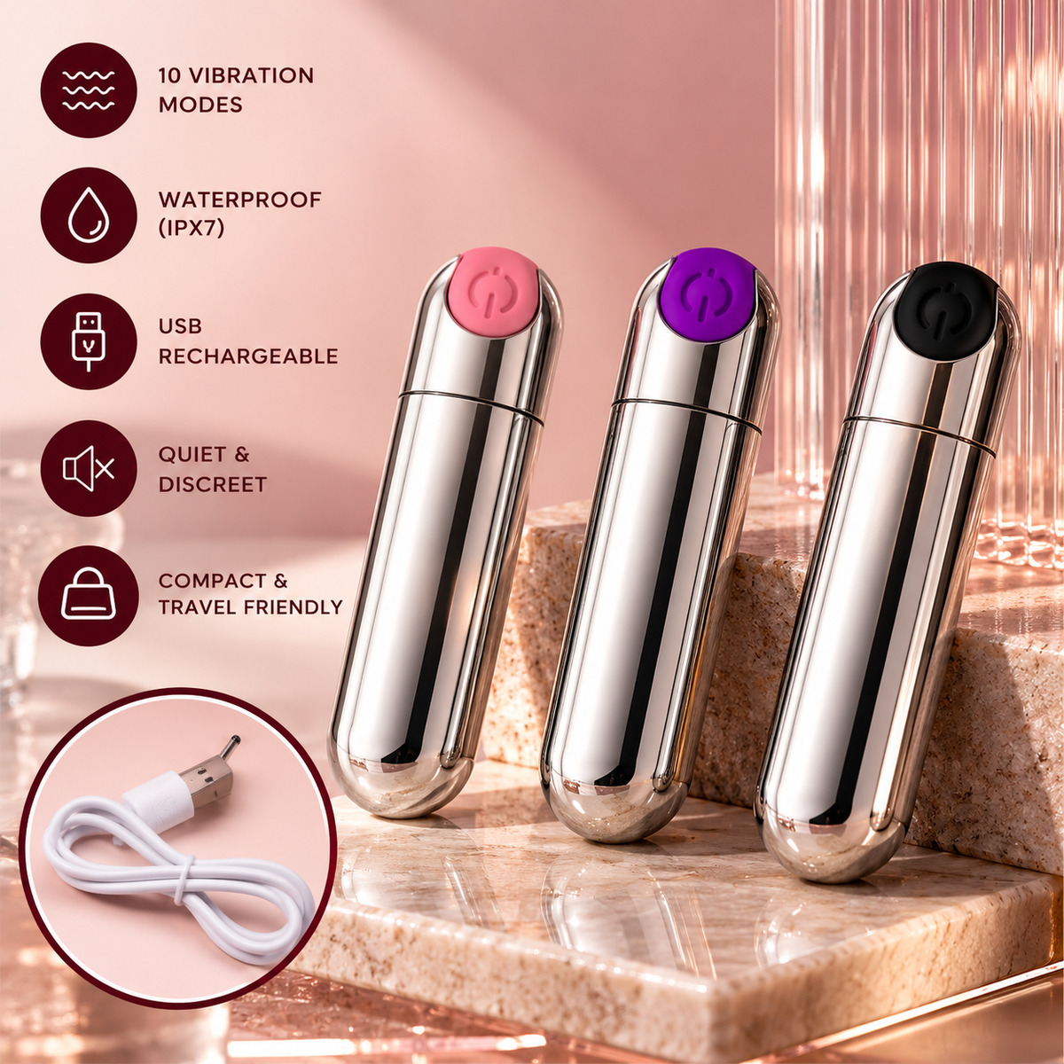 Pulse Mini Bullet Vibrator