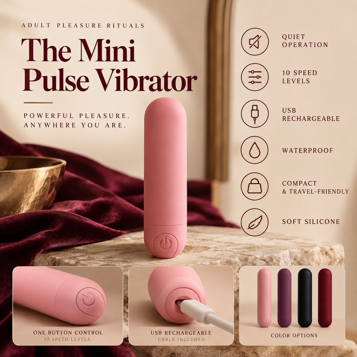 Pulse Mini Bullet Vibrator