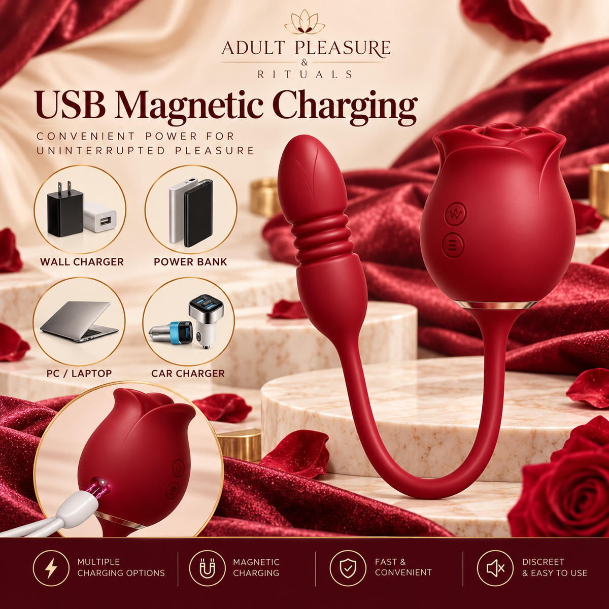 The Rose Thrusting Vibrator